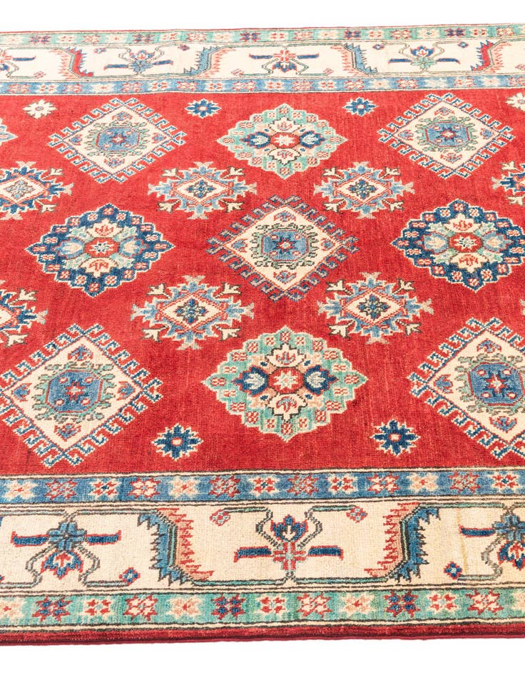 Detail image of 5' x 6' 9  Hand Knotted Kazak Rug