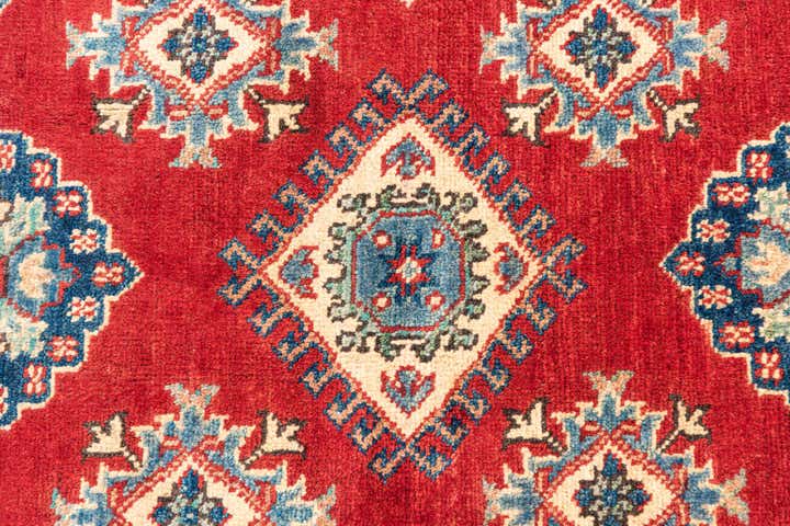 5' x 6' 9 Hand Knotted Kazak Rug