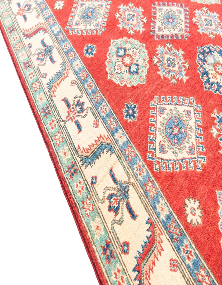 Detail image of 5' x 6' 9  Hand Knotted Kazak Rug