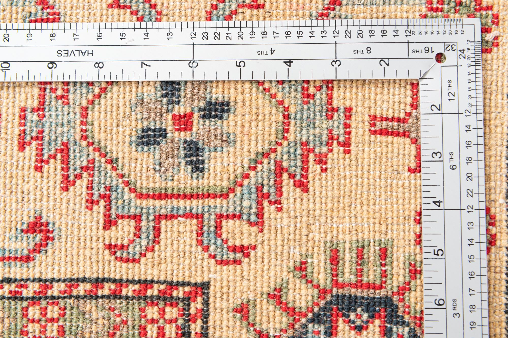 4' 9 x 7' Hand Knotted Kazak Rug