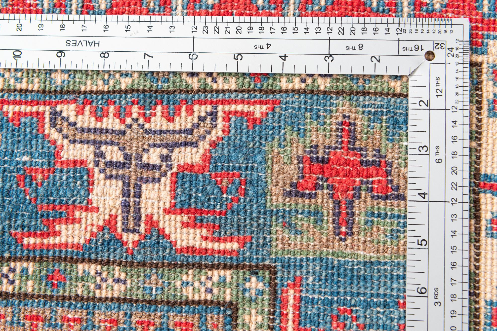 5' x 7' Hand Knotted Kazak Rug