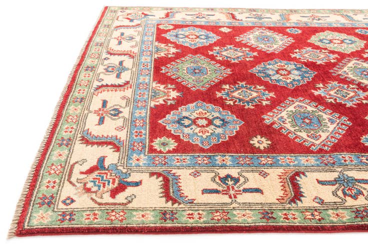 Detail image of 5' x 6' 10 Hand Knotted Kazak Rug