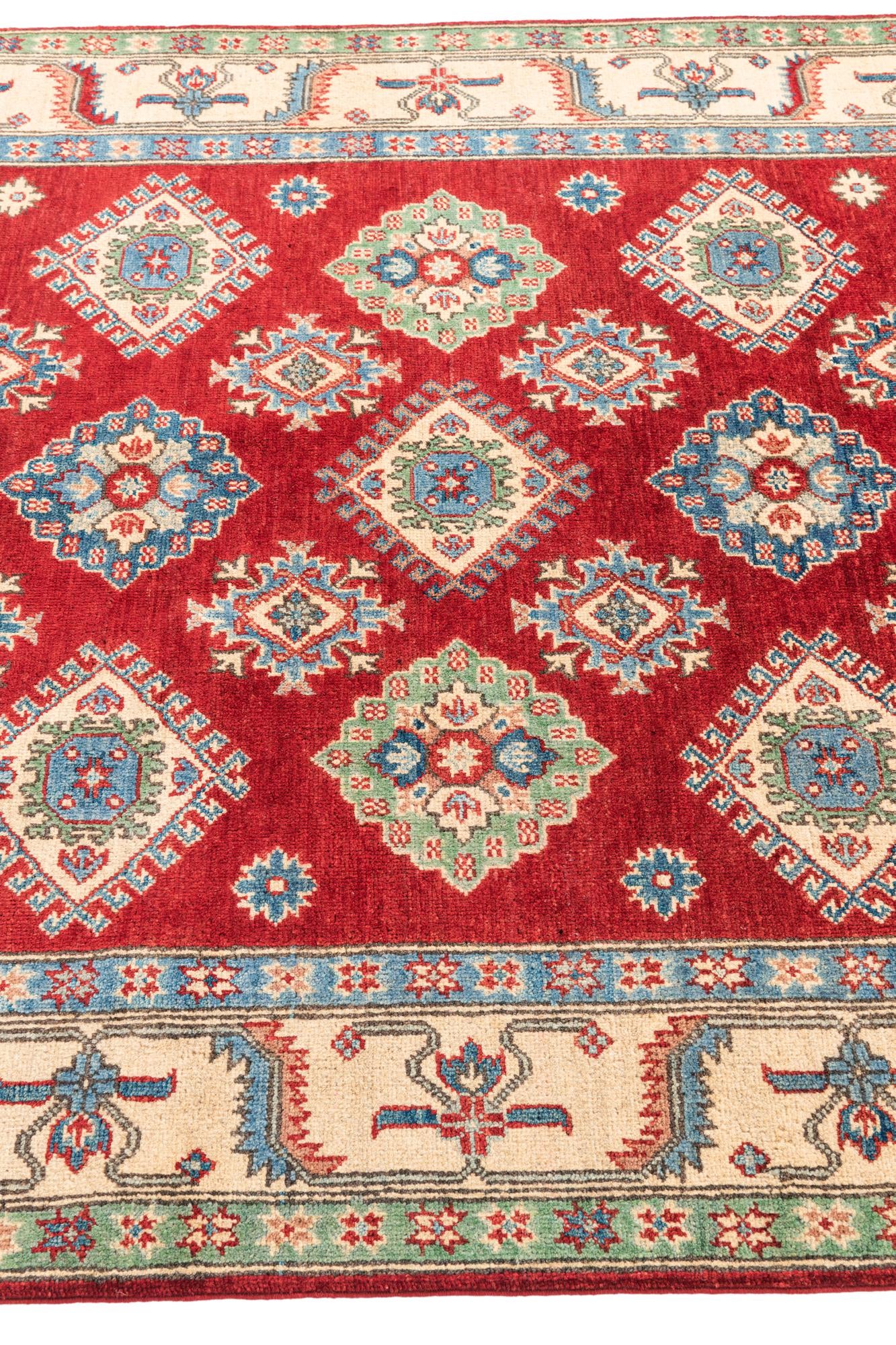 5' x 6' 10 Hand Knotted Kazak Rug