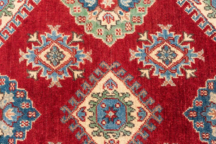 Detail image of 5' x 6' 10 Hand Knotted Kazak Rug