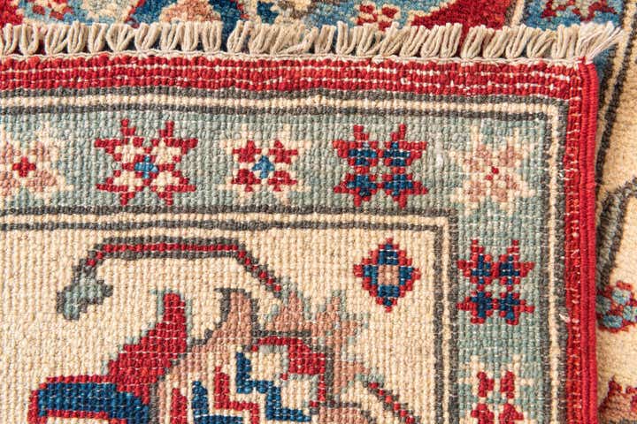 5' x 6' 10 Hand Knotted Kazak Rug