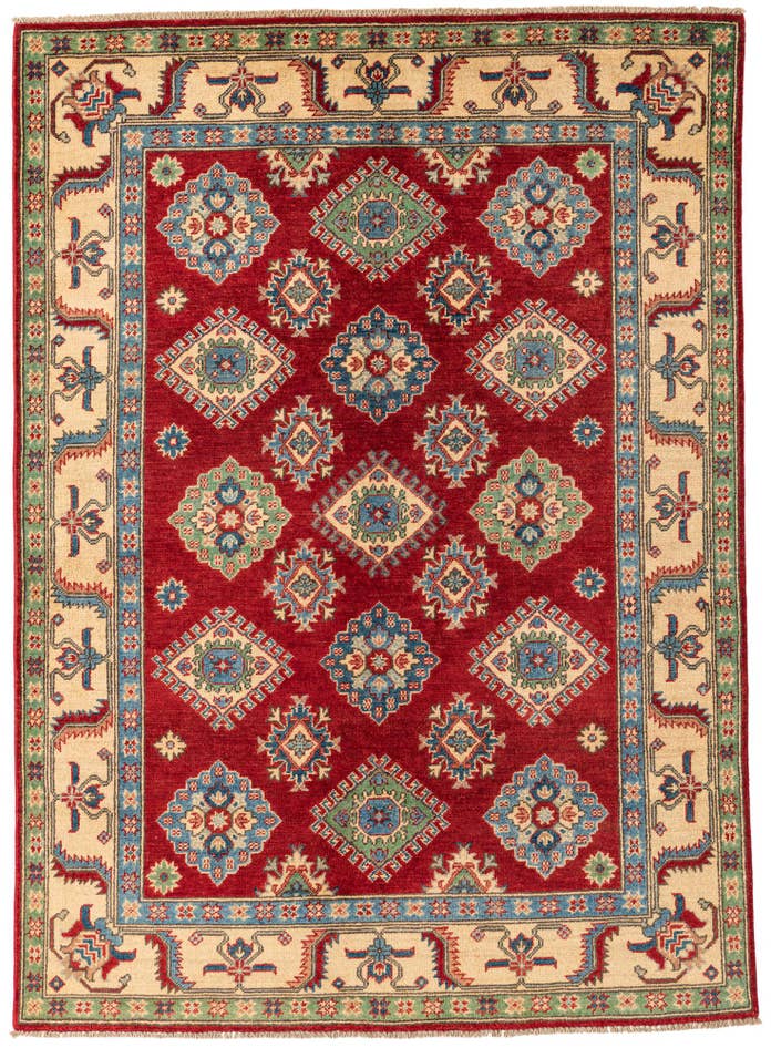 Detail image of 5' x 6' 10 Hand Knotted Kazak Rug