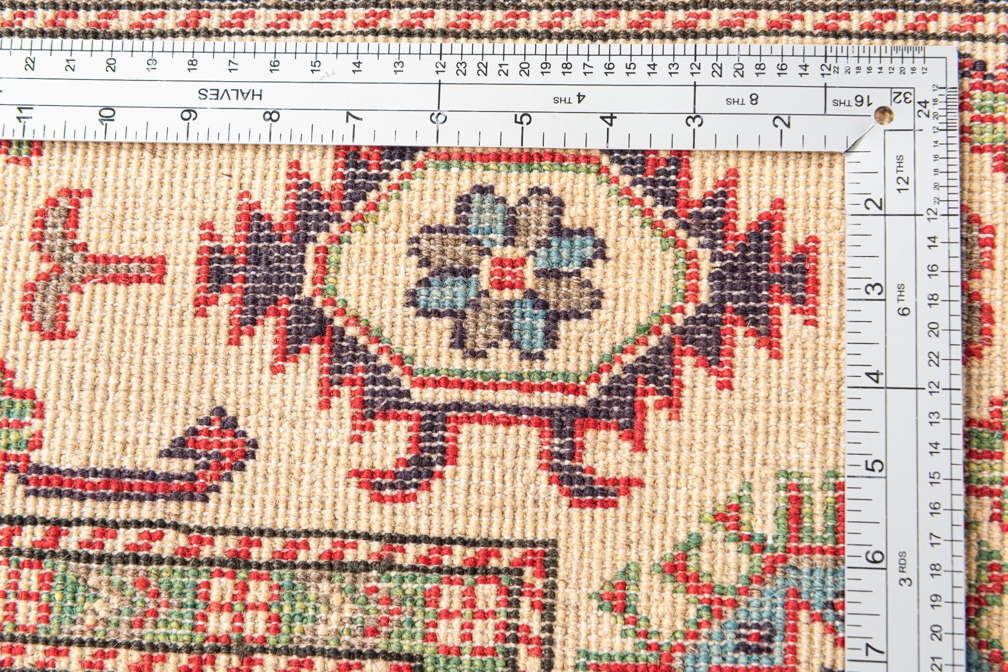 5' 1 x 6' 6 Hand Knotted Kazak Rug