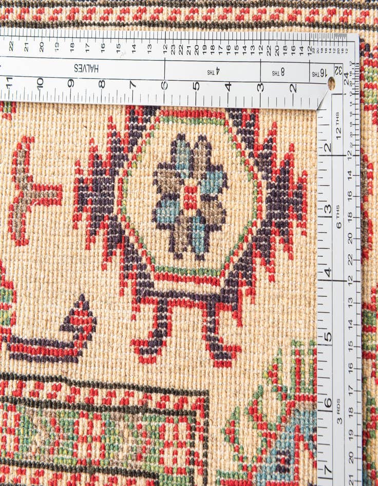 Detail image of 5' 1 x 6' 6  Hand Knotted Kazak Rug