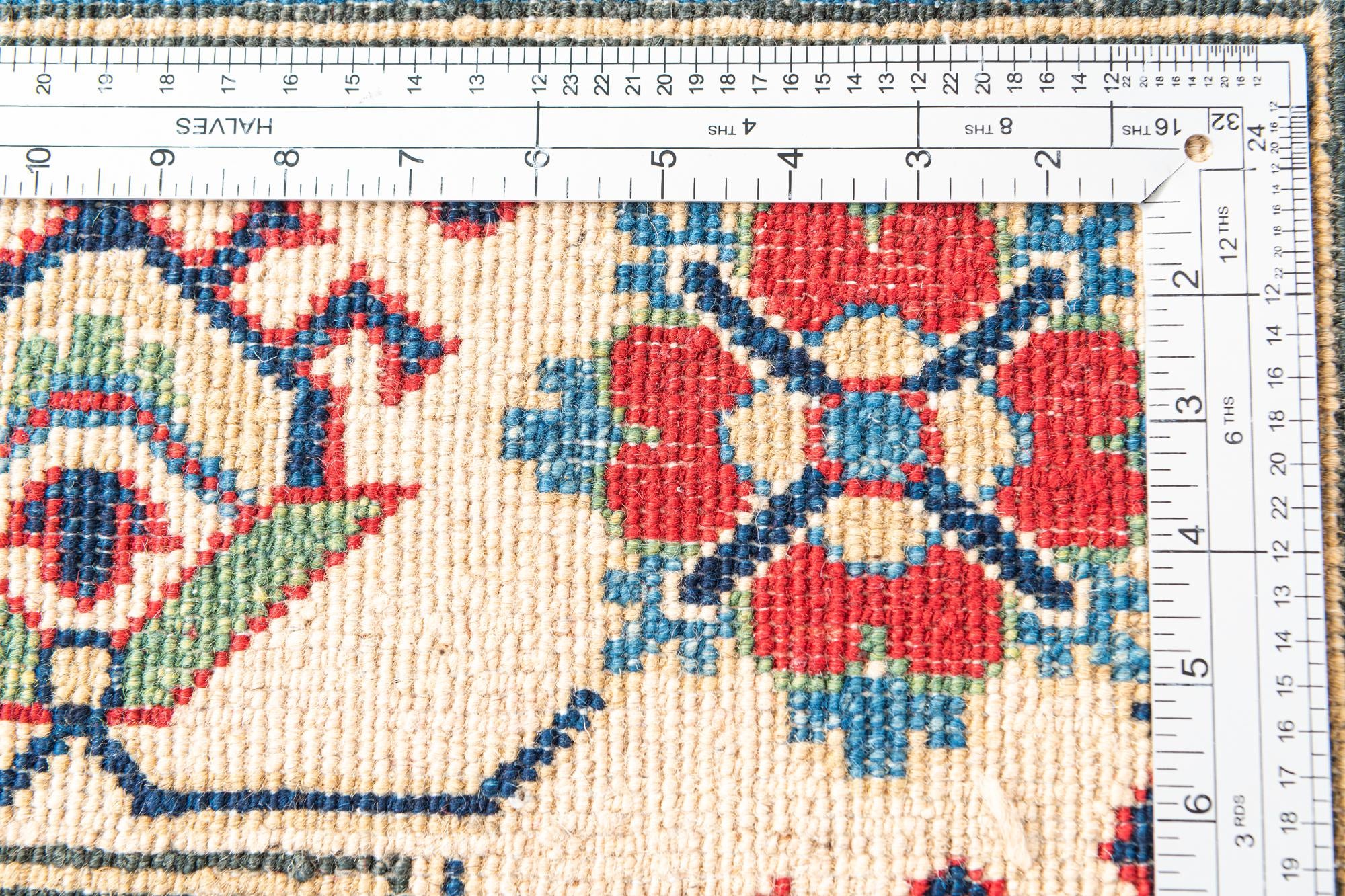 5' 1 x 6' 10 Hand Knotted Kazak Rug
