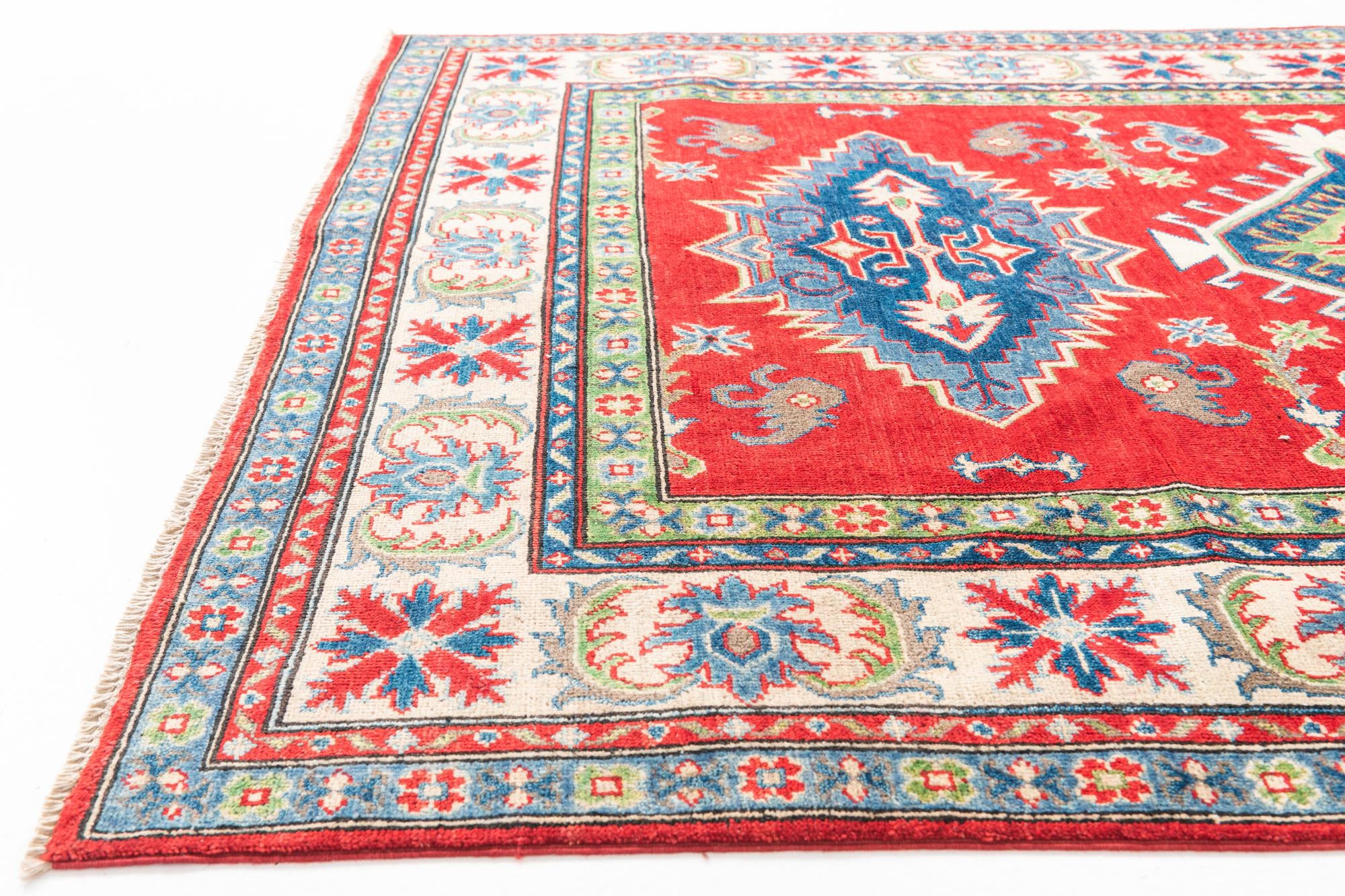170cm x 250cm anudado a mano Kazak Alfombra