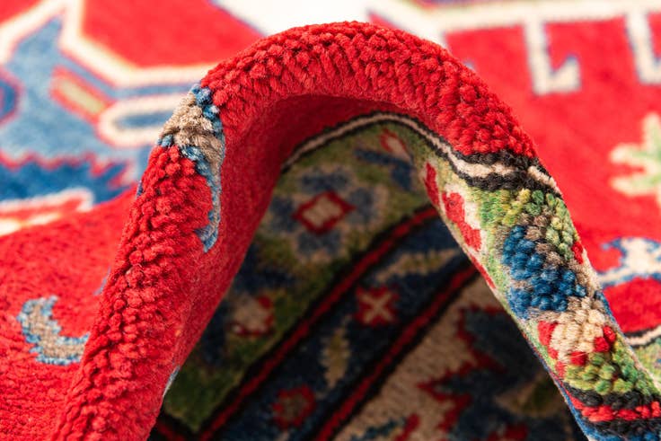 Detail image of 5' 7 x 8' 3 Hand Knotted Kazak Rug