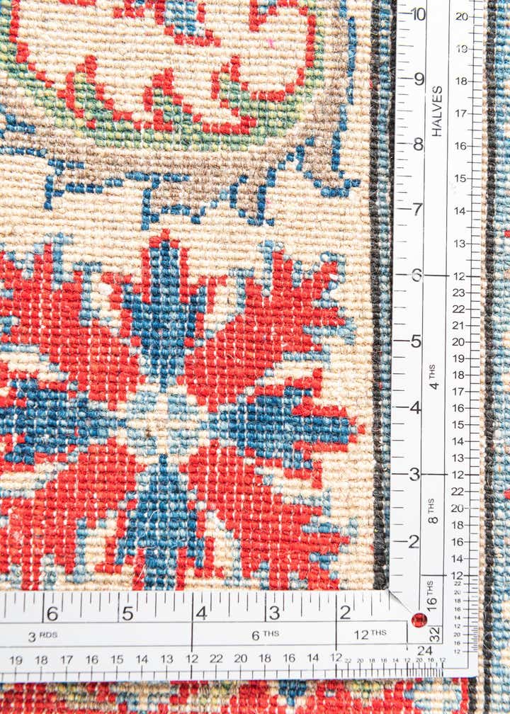 5' 7 x 8' 3 Hand Knotted Kazak Rug