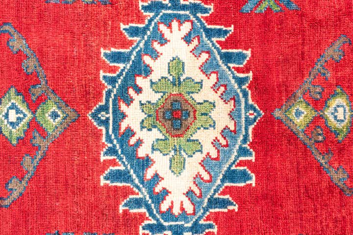 5' x 7' Hand Knotted Kazak Rug