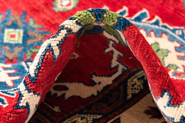 5' x 7' Hand Knotted Kazak Rug