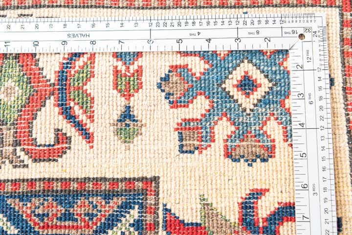 5' x 7' Hand Knotted Kazak Rug