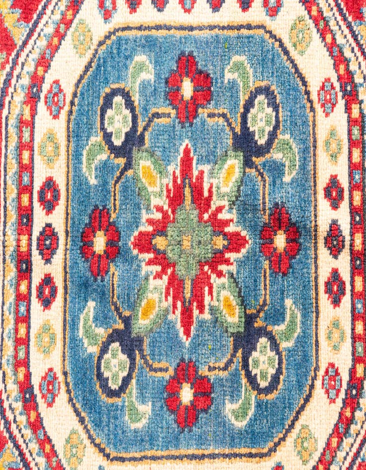 Detail image of 5' 9 x 8' 5  Hand Knotted Kazak Rug