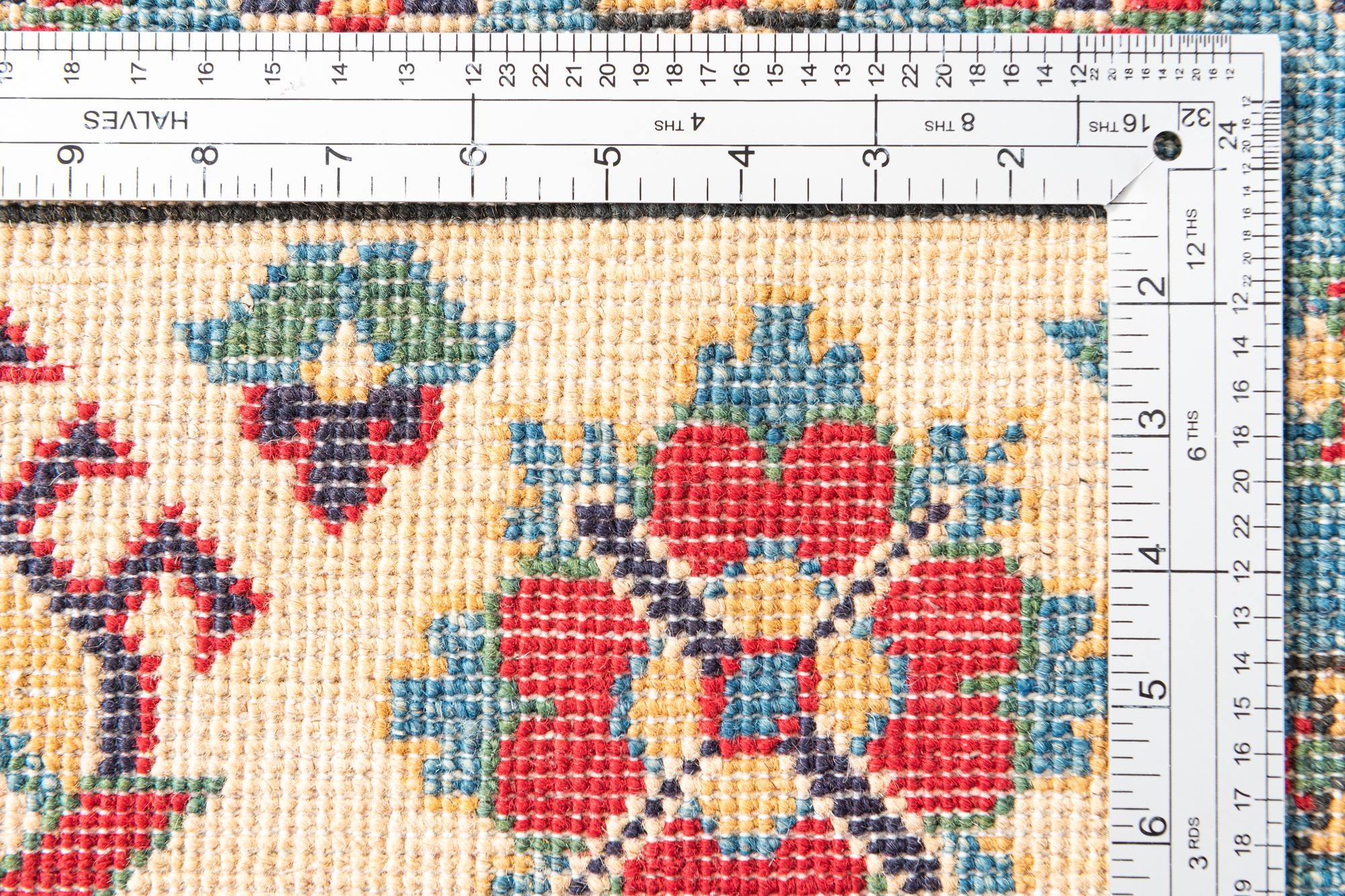 5' 9 x 8' 5 Hand Knotted Kazak Rug