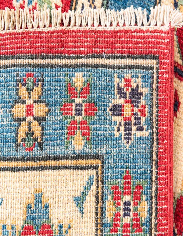 Detail image of 5' 9 x 8' 5  Hand Knotted Kazak Rug