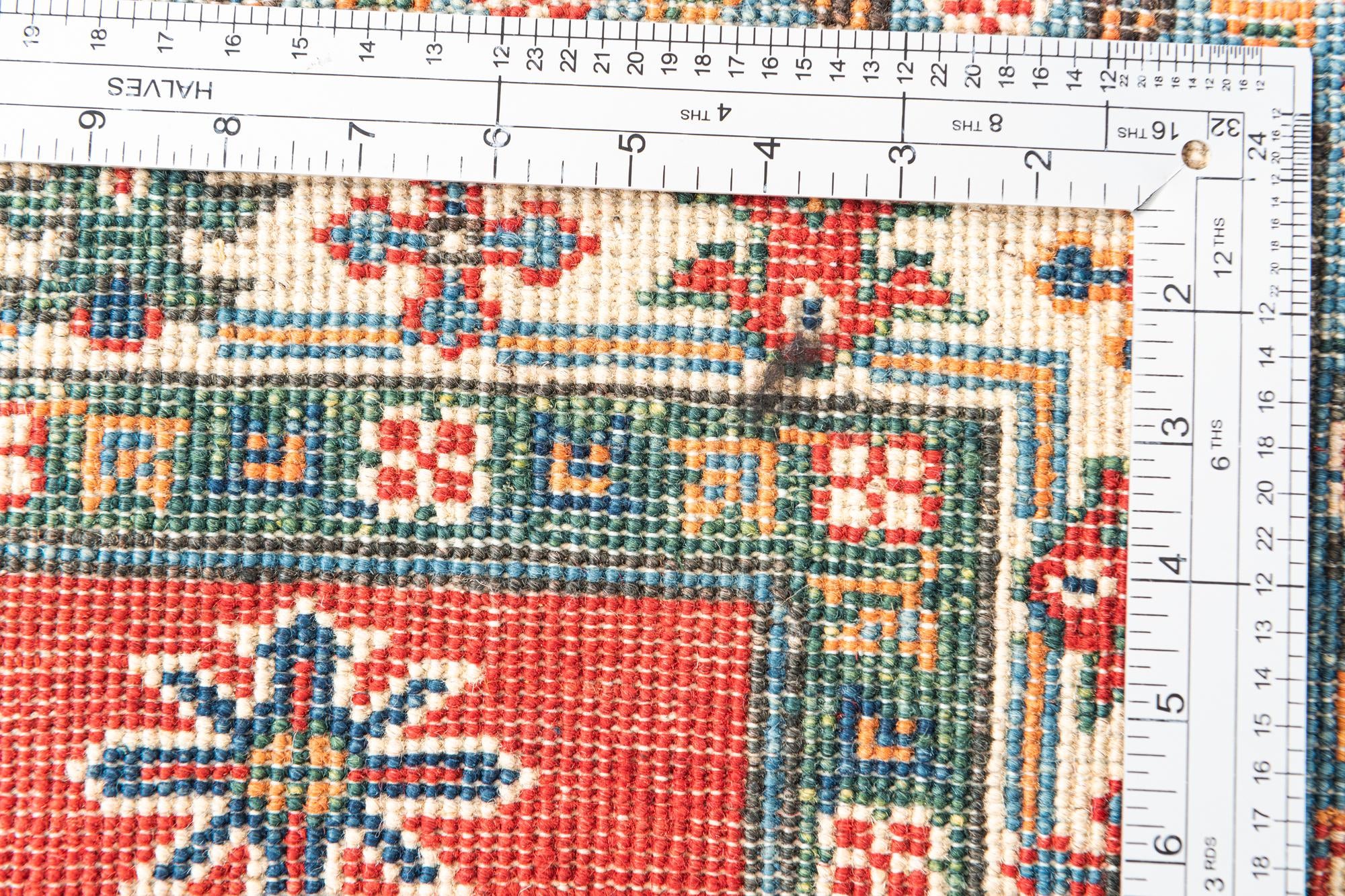 2' 8 x 4' 3 Hand Knotted Kazak Rug