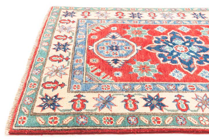 2' 9 x 4' 3 Hand Knotted Kazak Rug