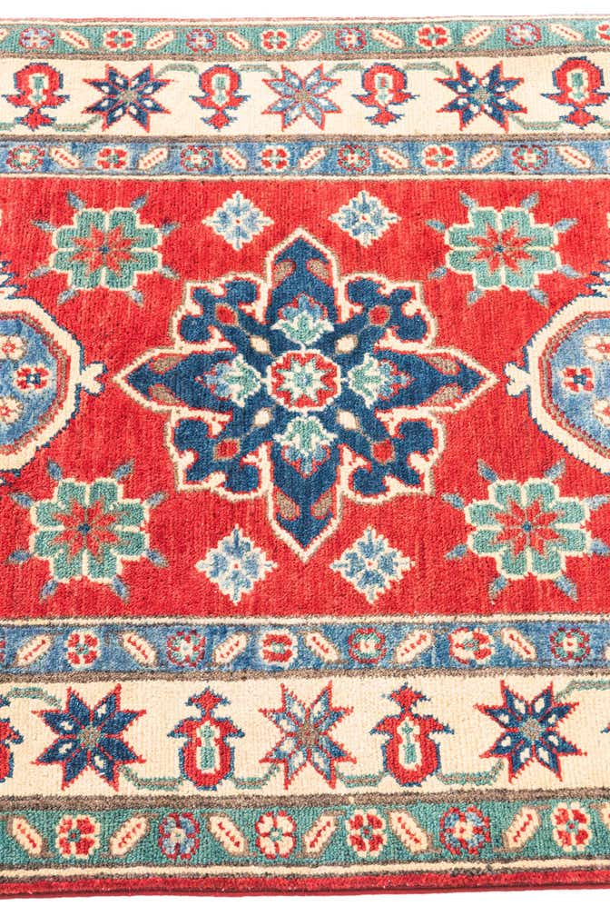 2' 9 x 4' 3 Hand Knotted Kazak Rug