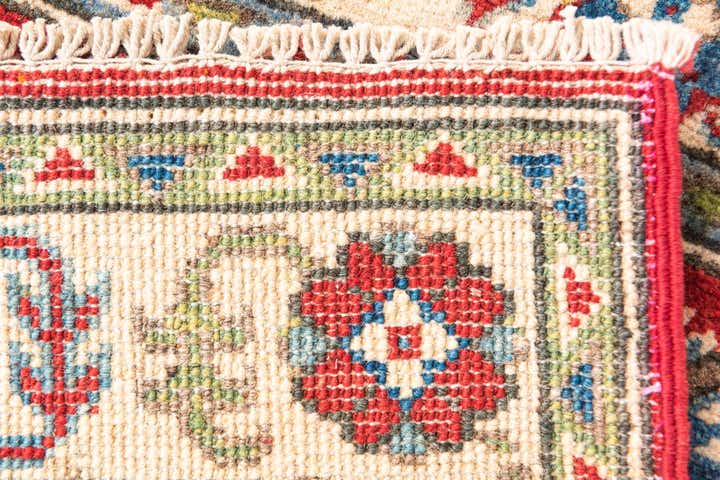 2' 8 x 4' Hand Knotted Kazak Rug