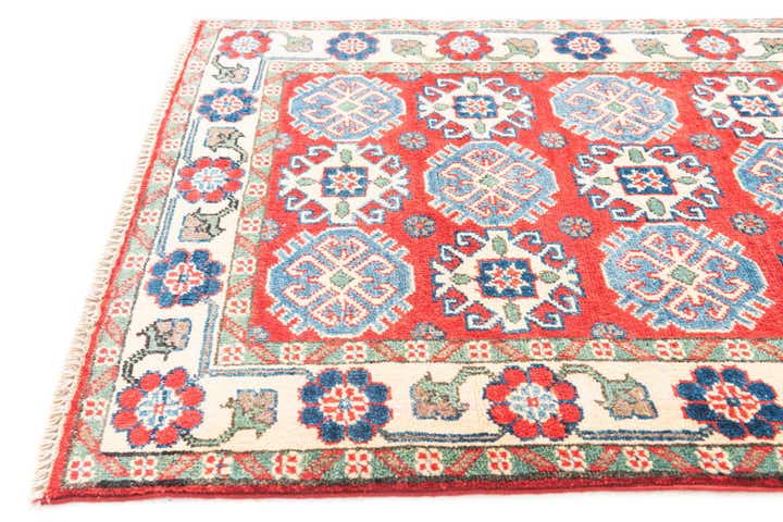 2' 9 x 4' Hand Knotted Kazak Rug