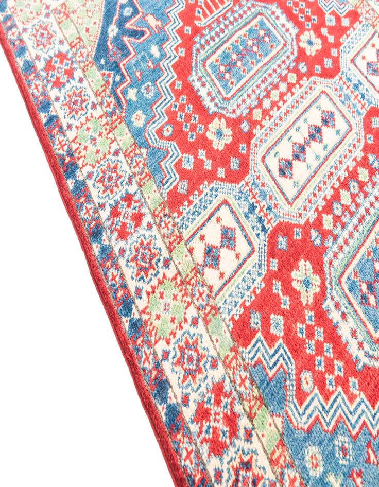 Detail image of 2' 10 x 4' 2  Hand Knotted Kazak Rug