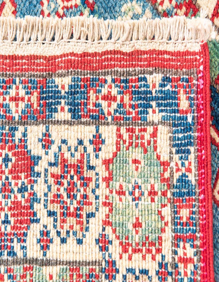 Detail image of 2' 10 x 4' 2  Hand Knotted Kazak Rug