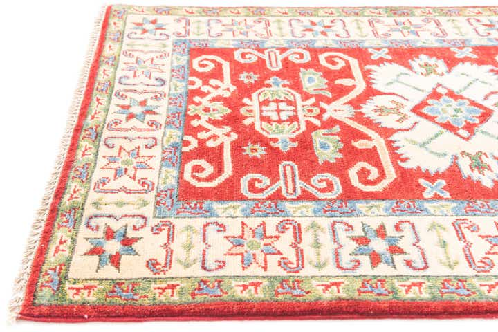 80cm x 130cm Handgeknüpft Kazak Teppich
