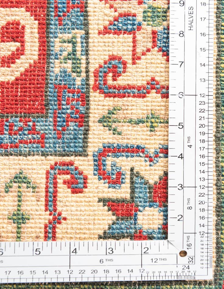 Detail image of 2' 8 x 4' 3  Hand Knotted Kazak Rug