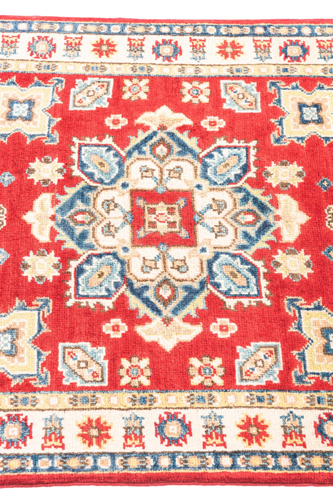 2' 8 x 4' Hand Knotted Kazak Rug