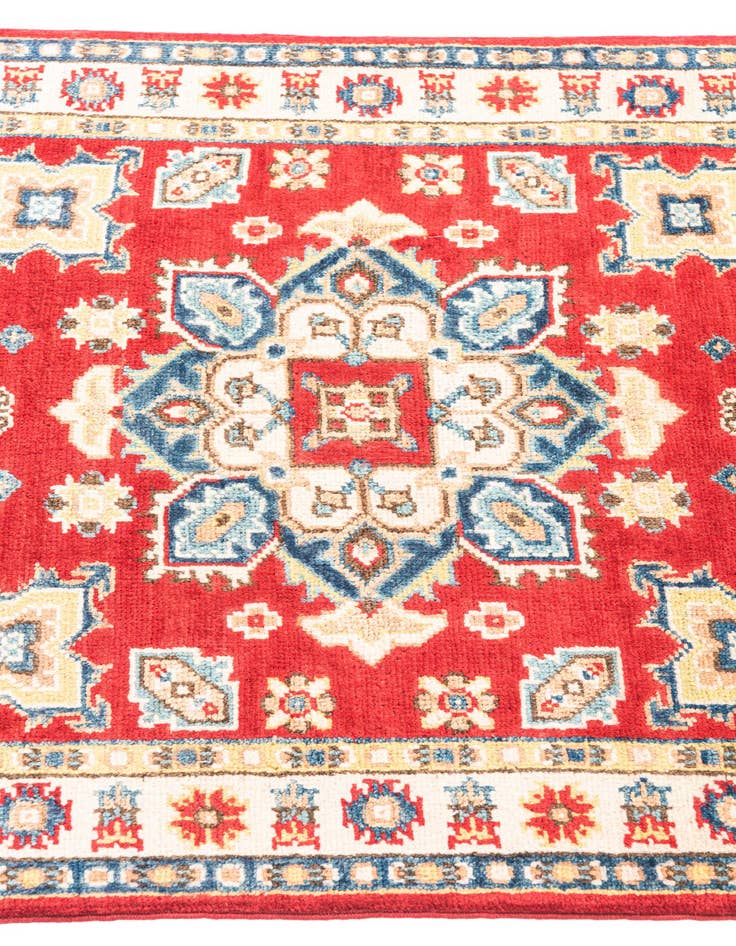 Detail image of 2' 8 x 4'  Hand Knotted Kazak Rug