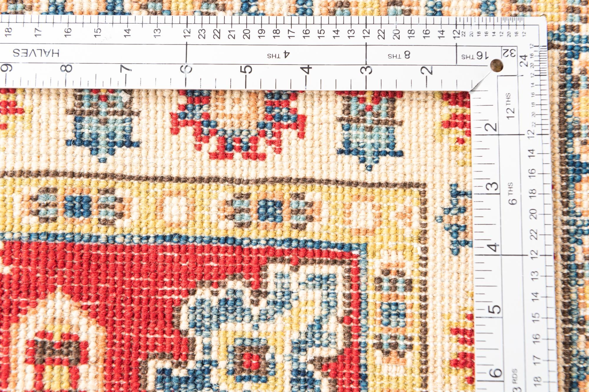 2' 8 x 4' Hand Knotted Kazak Rug