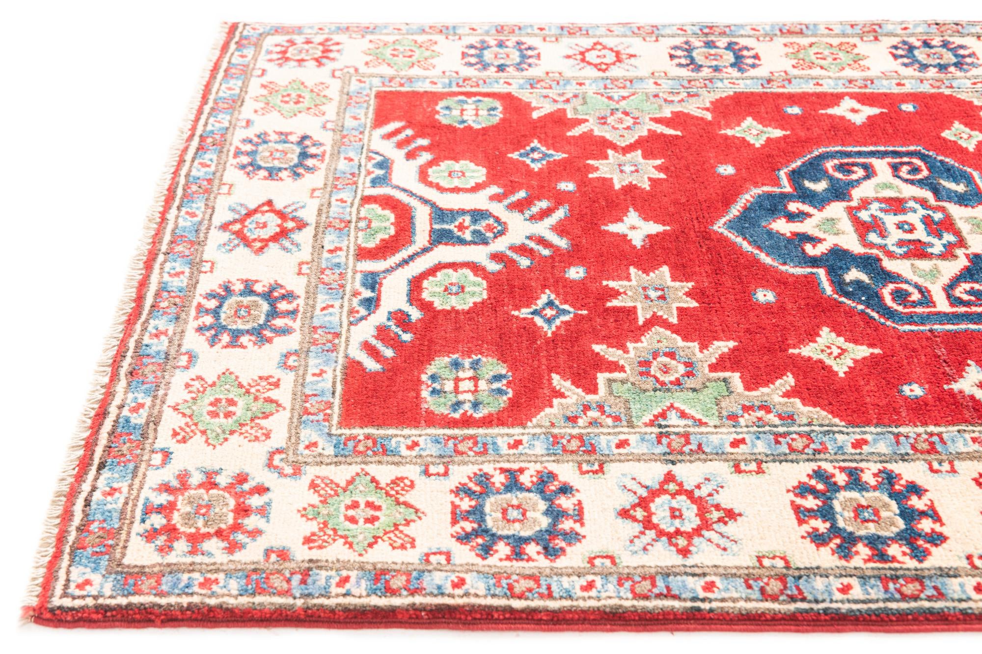 2' 9 x 4' 3 Hand Knotted Kazak Rug