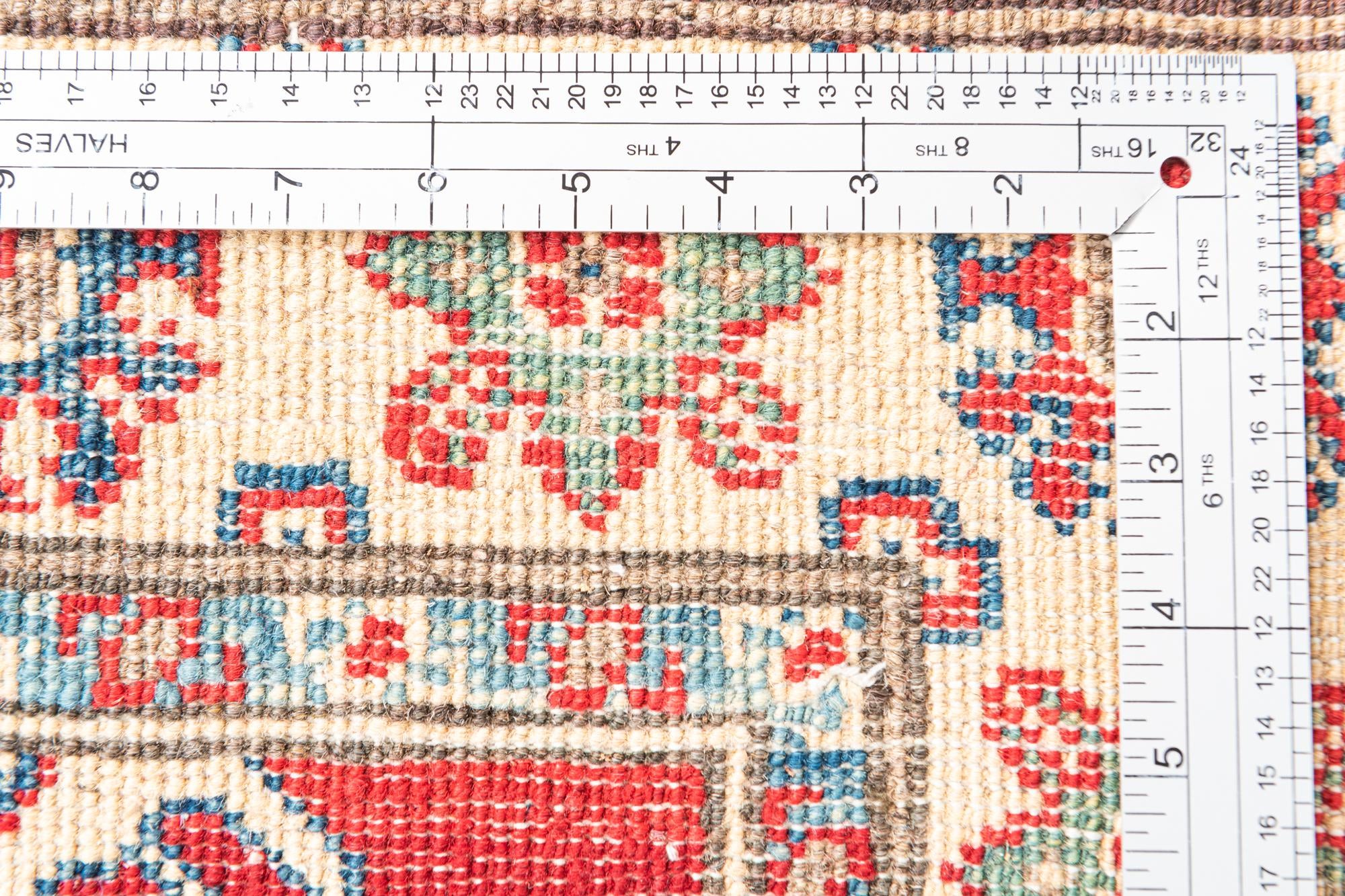 2' 9 x 4' 3 Hand Knotted Kazak Rug