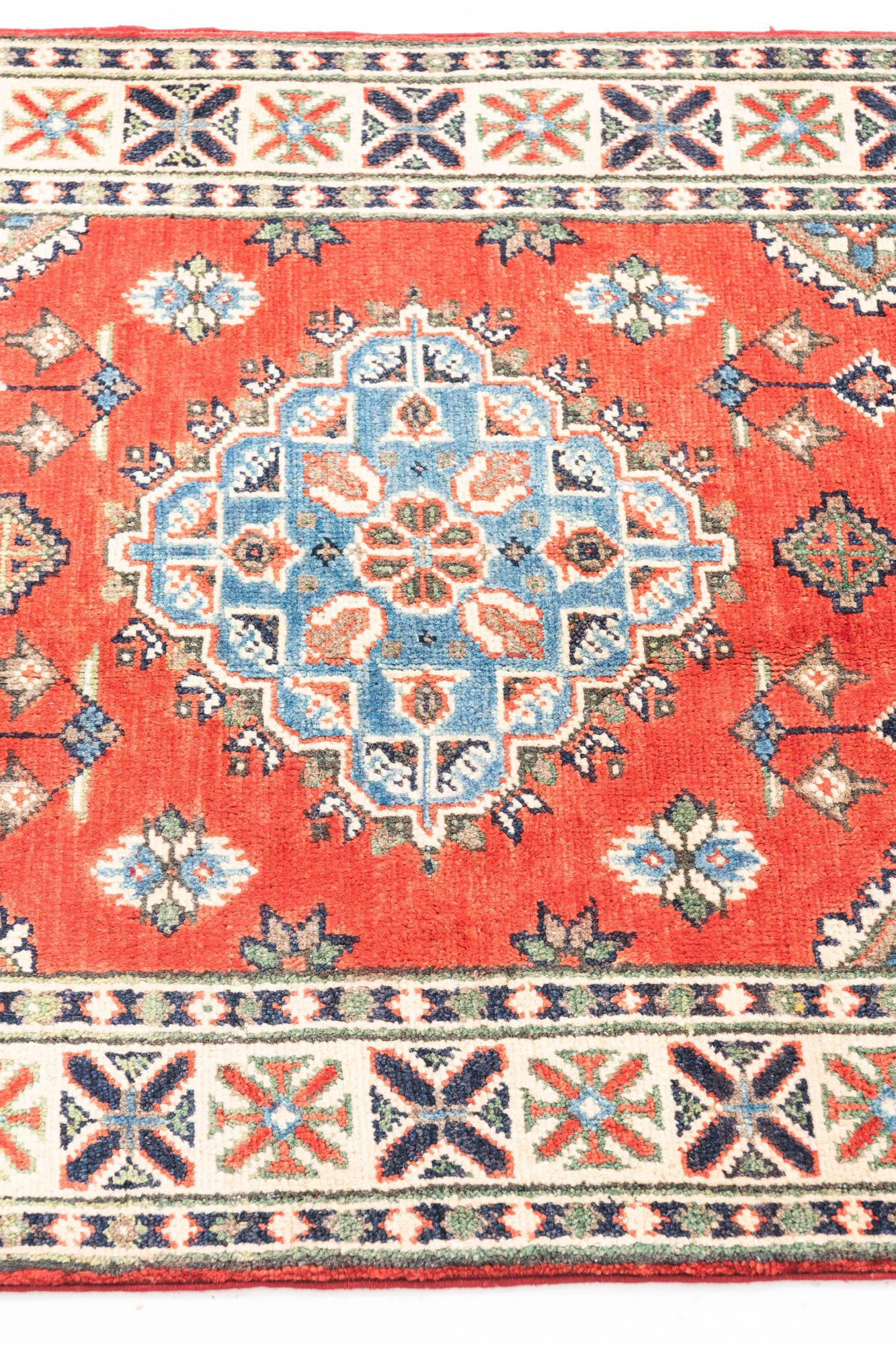 2' 8 x 4' 3 Hand Knotted Kazak Rug