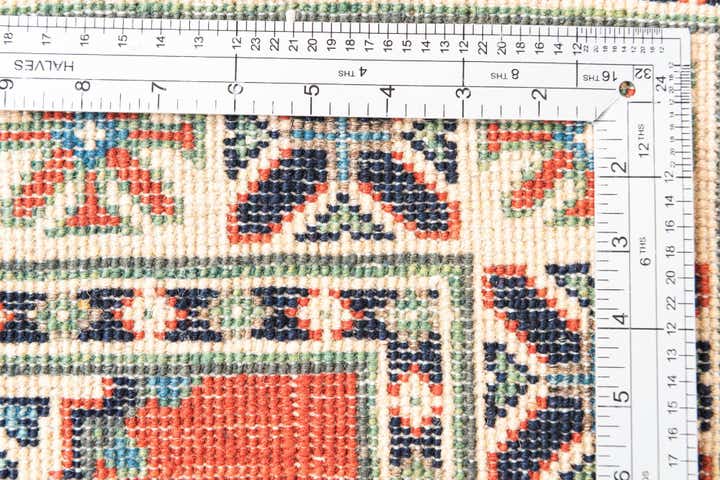 2' 8 x 4' 3 Hand Knotted Kazak Rug