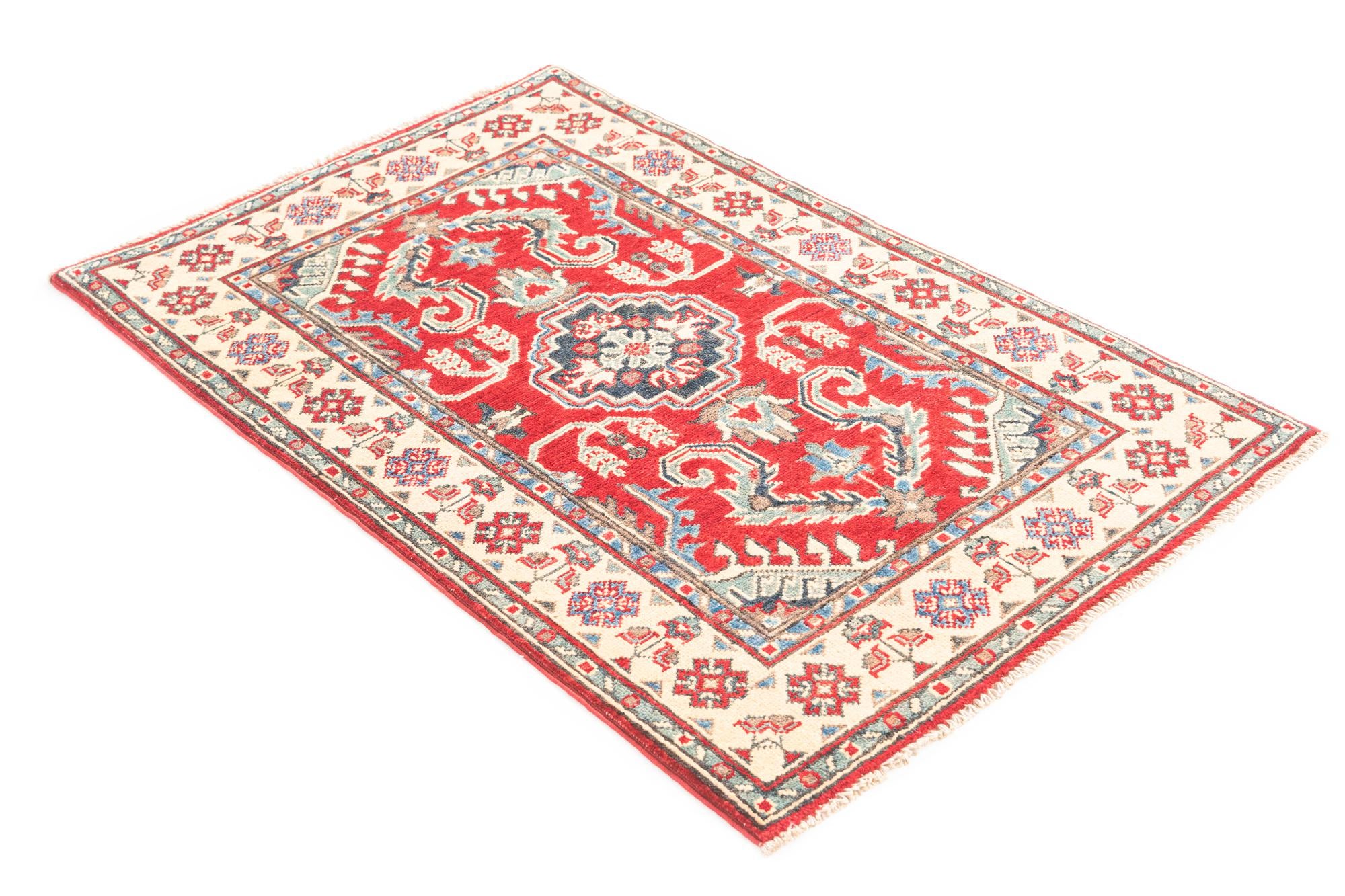 2' 9 x 4' 2 Hand Knotted Kazak Rug