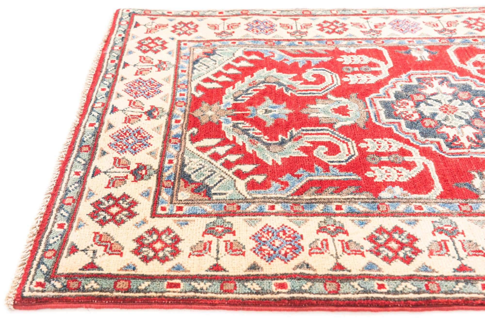 2' 9 x 4' 2 Hand Knotted Kazak Rug