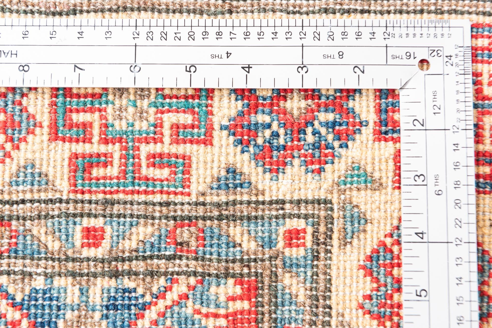 2' 7 x 4' 3 Hand Knotted Kazak Rug