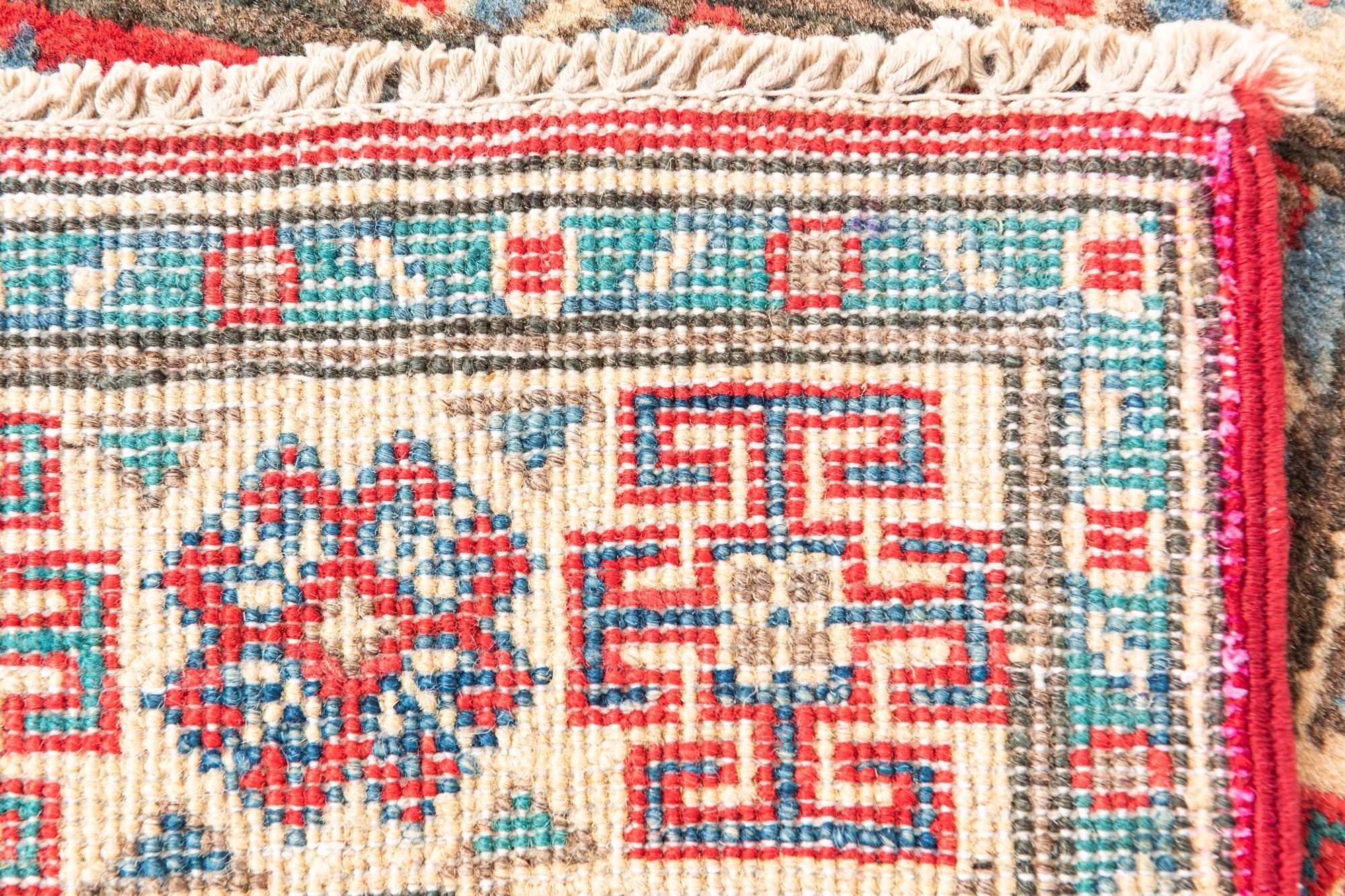 2' 7 x 4' 3 Hand Knotted Kazak Rug