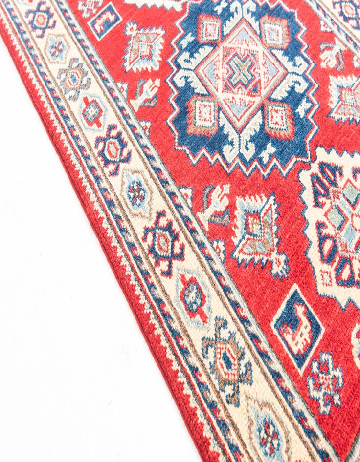 Detail image of 2' 8 x 4'  Hand Knotted Kazak Rug