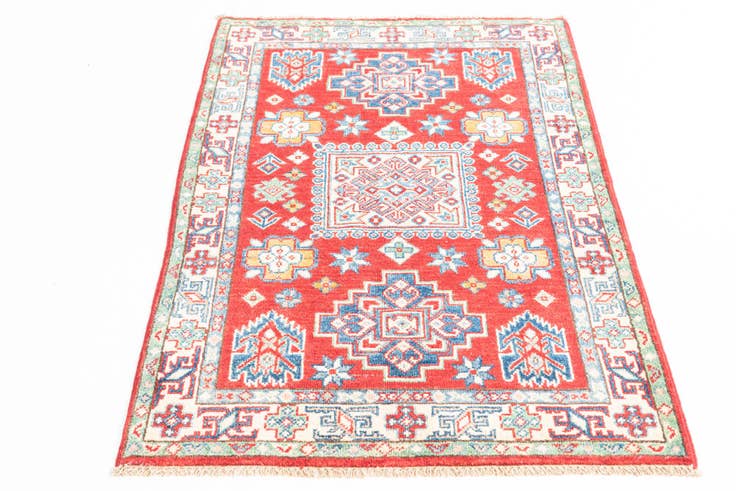 Detail image of 2' 10 x 4' 1 Hand Knotted Kazak Rug