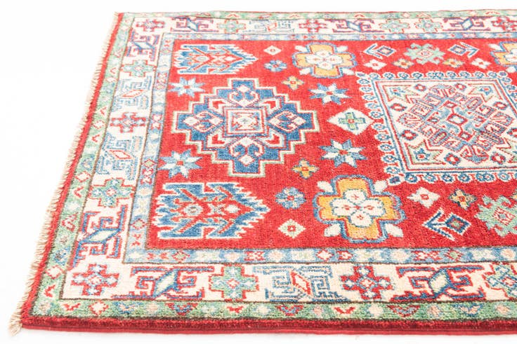 Detail image of 2' 10 x 4' 1 Hand Knotted Kazak Rug