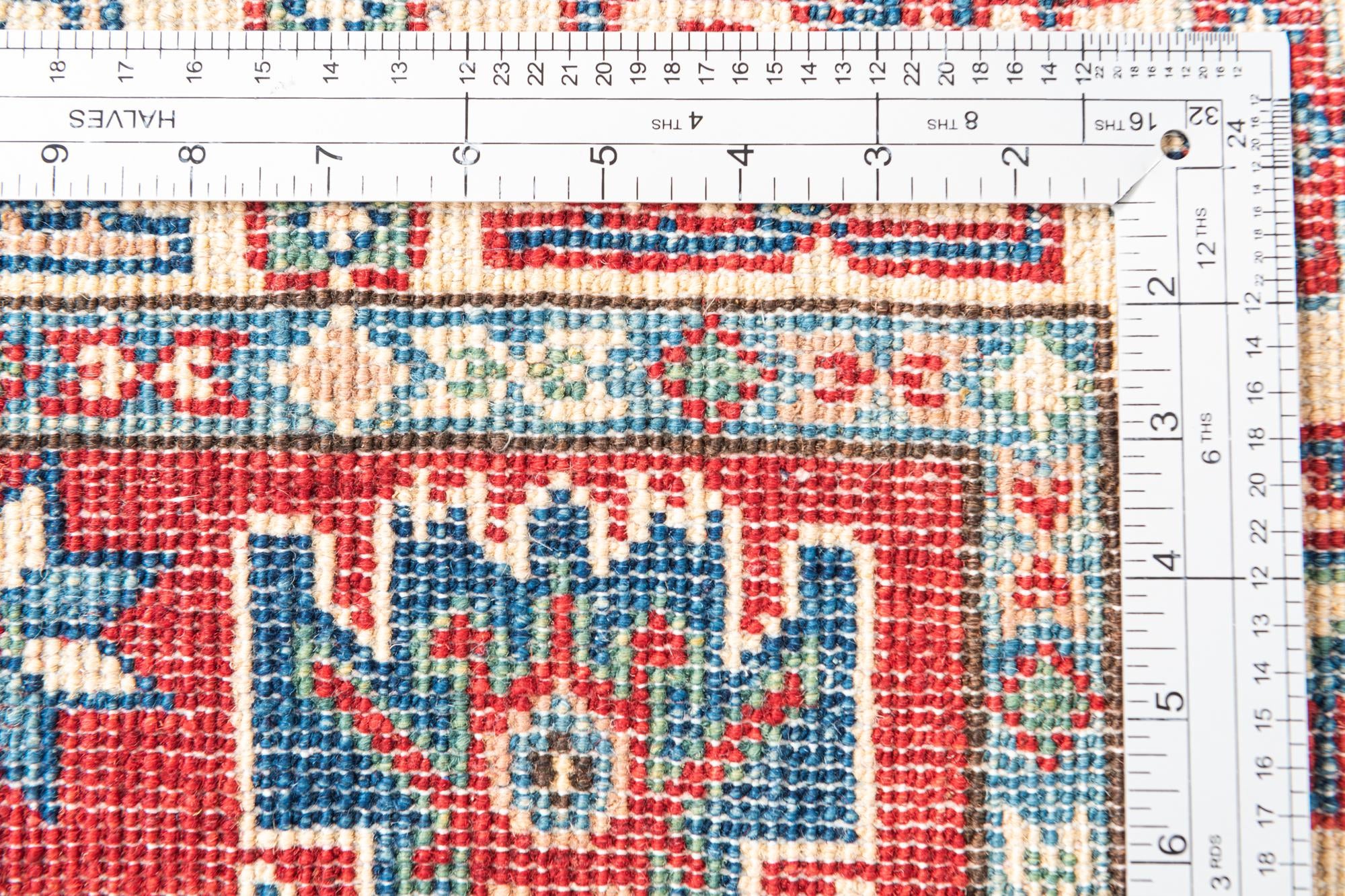2' 10 x 4' 1 Hand Knotted Kazak Rug