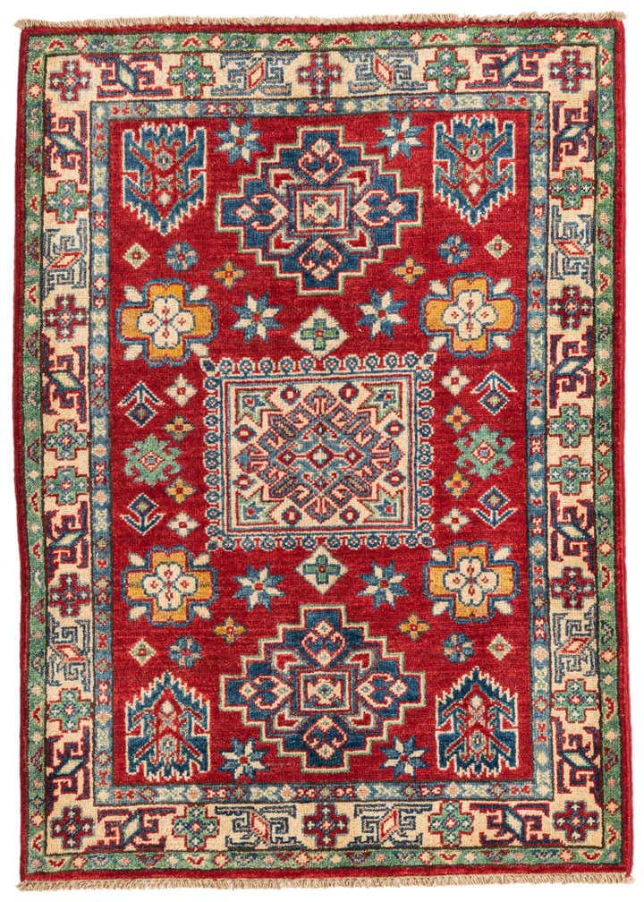 2' 10 x 4' 1 Hand Knotted Kazak Rug