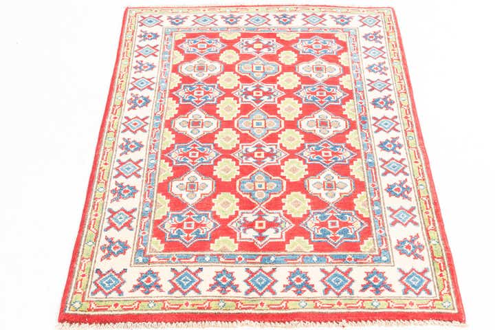 2' 10 x 4' Hand Knotted Kazak Rug