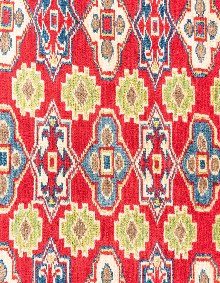 Detail image of 2' 10 x 4' Hand Knotted Kazak Rug