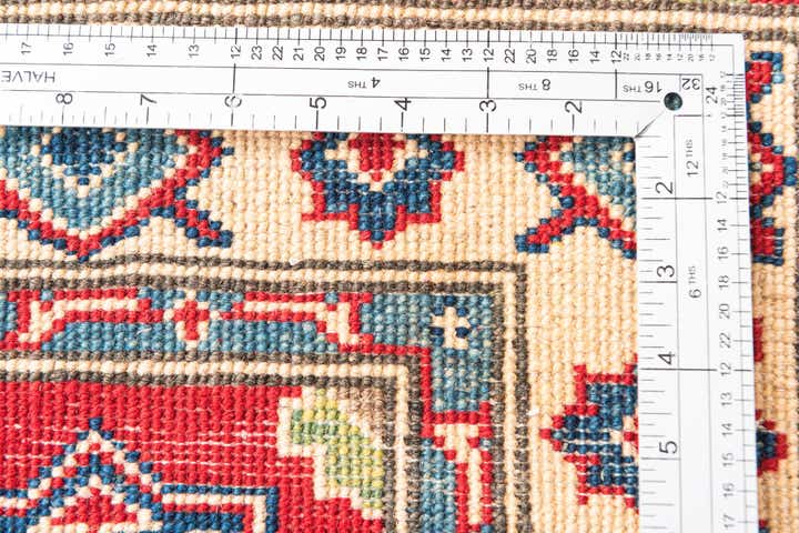 2' 10 x 4' Hand Knotted Kazak Rug